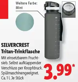 Lidl SILVERCREST Tritan-Trinkflasche Angebot