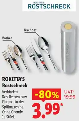 Lidl ROKITTA'S Rostschreck Angebot