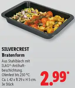 Lidl SILVERCREST Bratenform Angebot