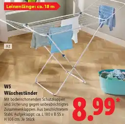 Lidl W5 Wäscheständer Angebot