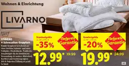 Lidl LIVARNO 4-Jahreszeiten-Steppbett Angebot
