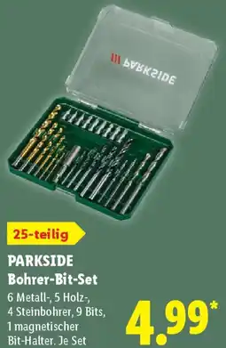 Lidl PARKSIDE Bohrer-Bit-Set Angebot