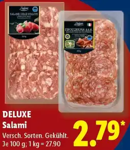 Lidl DELUXE Salami Angebot