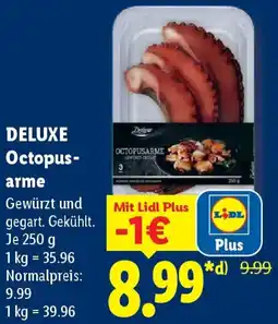 Lidl DELUXE Octopusarme Angebot