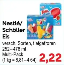 Konsum Leipzig Nestlé/Schöller Eis Angebot