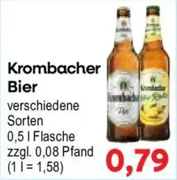 Konsum Leipzig Krombacher Bier Angebot