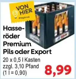 Konsum Leipzig Hasse-röder Premium Pils oder Export Angebot
