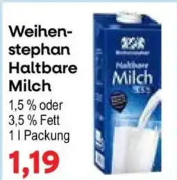 Konsum Leipzig Weihenstephan Haltbare Milch Angebot