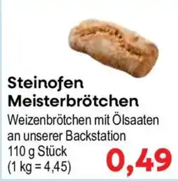 Konsum Leipzig Steinofen Meisterbrötchen Angebot