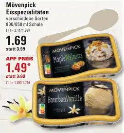 Meyer's Frischemarkt Mövenpick Eisspezialitäten Angebot