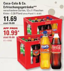Meyer's Frischemarkt Coca-Cola & Co. Erfrischungsgetränke Angebot