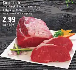 Meyer's Frischemarkt Rumpsteak vom Jungbullen Angebot