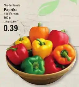 Meyer's Frischemarkt Niederlande Paprika Angebot