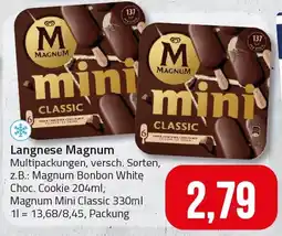 Ihr Frischmarkt Langnese Magnum Mini Classic Angebot