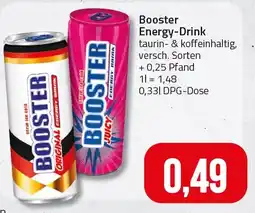 Ihr Frischmarkt Booster Energy-Drink Angebot