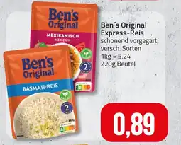 Ihr Frischmarkt Ben's Original Express-Reis Angebot