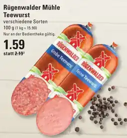 Meyer's Frischemarkt Rügenwalder Mühle Teewurst Angebot