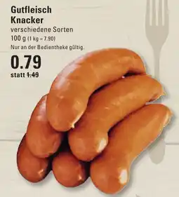 Meyer's Frischemarkt Gutfleisch Knacker Angebot