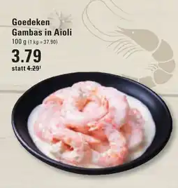Meyer's Frischemarkt Goedeken Gambas in Aioli Angebot