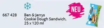 Ben & Jerrys Cookie Dough Sandwich