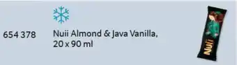 Nuii Almond & Java Vanilla