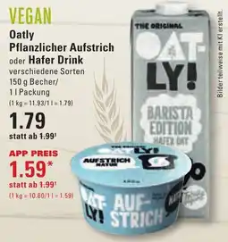 Meyer's Frischemarkt Oatly Pflanzlicher Aufstrich Angebot