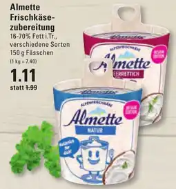 Meyer's Frischemarkt Almette Frischkäsezubereitung Angebot