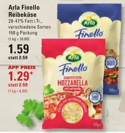 Meyer's Frischemarkt Arla Finello Reibekäse Angebot