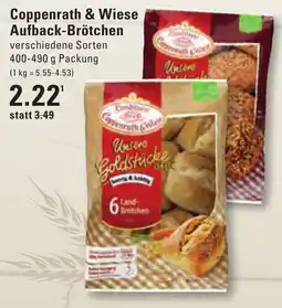 Meyer's Frischemarkt Coppenrath & Wiese Aufback-Brötchen Angebot