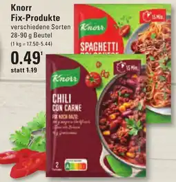 Meyer's Frischemarkt Knorr Fix-Produkte Angebot