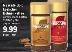 Meyer's Frischemarkt Nescafé Gold Bohnenkaffee Angebot