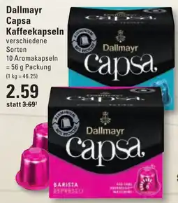 Meyer's Frischemarkt Dallmayr Capsa Kaffee kapseln Angebot