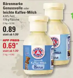 Meyer's Frischemarkt Bärenmarke Kaffee-Milch Angebot