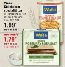 Meyer's Frischemarkt Wasa Knäckebrot-spezialitäten Angebot