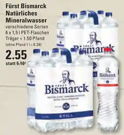 Meyer's Frischemarkt Fürst Bismarck Natürliches Mineralwasser Angebot