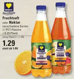 Meyer's Frischemarkt EDEKA Herzstücke Fruchtsaft oder Nektar Angebot