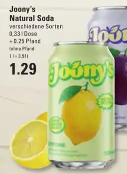 Meyer's Frischemarkt Joony's Natural Soda Angebot