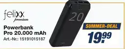 Expert Technomarkt felixx premium Powerbank Pro 20.000 mAh Angebot