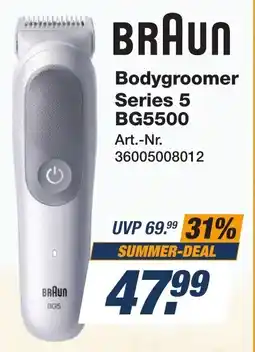 Expert Technomarkt BRAUN Bodygroomer Series 5 BG5500 Angebot
