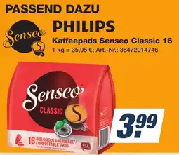 Expert Technomarkt Philips Senseo Kaffeepads Senseo Classic 16 Angebot