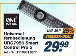 Expert Technomarkt ONE FOR ALL Universal-fernbedienung URC7956 Smart Control Pro 5 Angebot