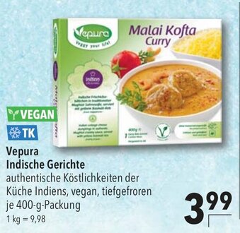 CITTI Markt Vepura Indische Gerichte Angebot