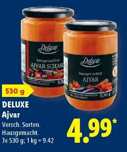 Lidl DELUXE Ajvar Angebot
