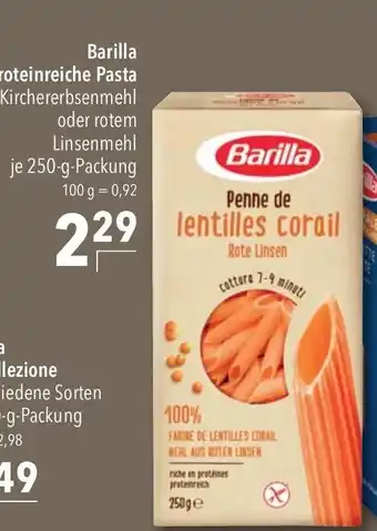 CITTI Markt Barilla proteinreiche Pasta Angebot