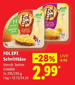 Lidl FOL EPI Schnittkäse Angebot