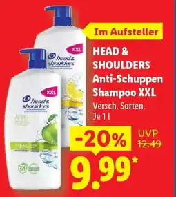 Lidl SHOULDERS Anti-Schuppen Shampoo XXL Angebot