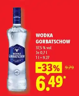 Lidl Wodka gorbatschow Angebot