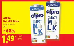 Lidl ALPRO Not Milk Drink Angebot