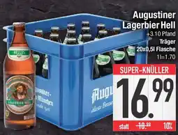 E-Center Augustiner Lagerbier Hell Angebot