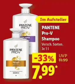 Lidl PANTENE Pro-V Shampoo Angebot